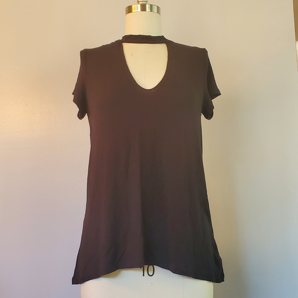 American Eagle Soft & Sexy Choker Tee